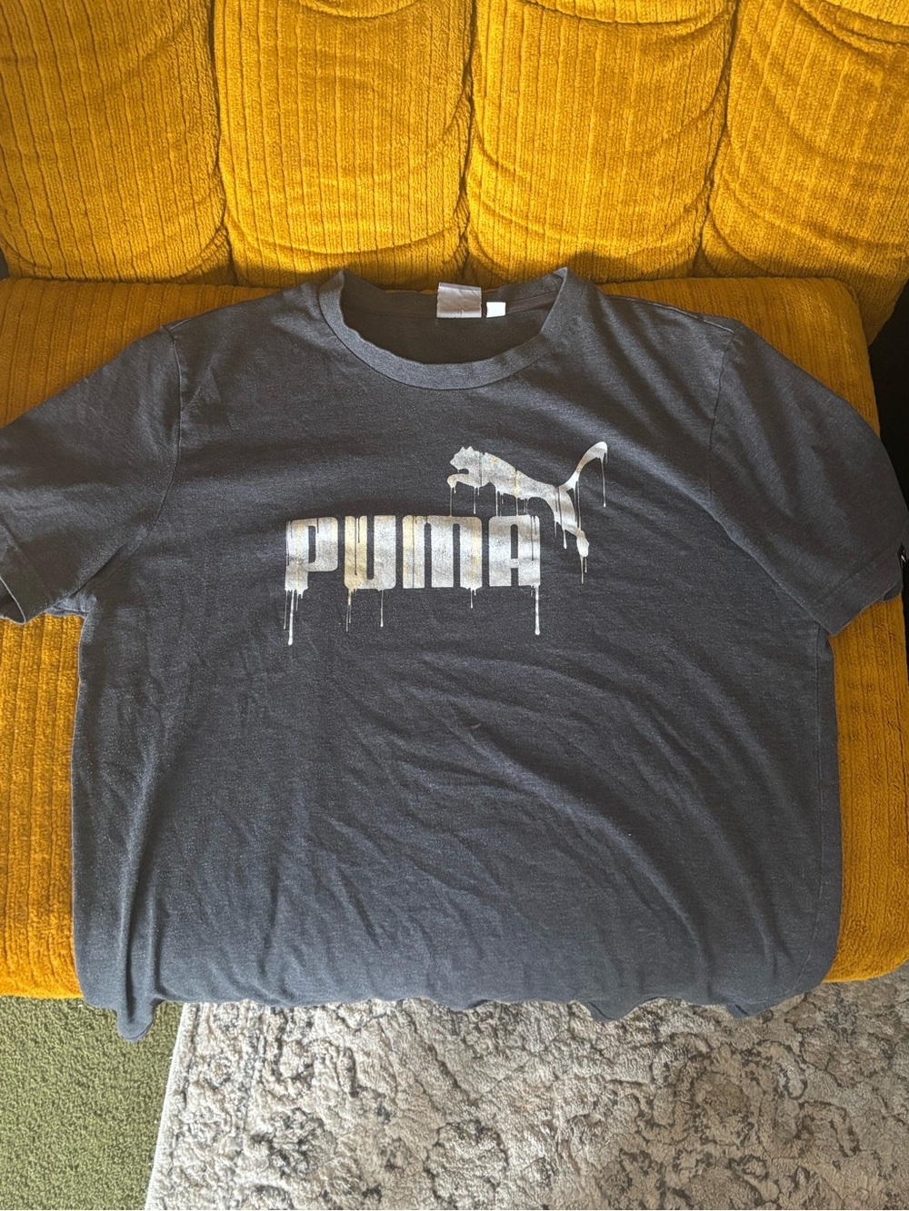 Puma Charcoal Gray Crew Tee